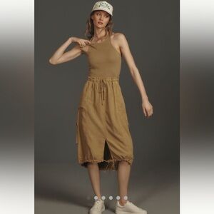 Daily Practice by Anthropologie Be Bold Raceback Twofer Dress